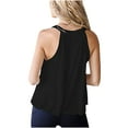 thumbnail image 5 of USSUMA Camisole Tops for Women Womens Summer Tops Womens Knit Racerback Tank Tops V Neck Sleeveless Shirts Summer Casual Vest Up to 50% Off Womens Tops, 5 of 6