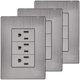thumbnail image 1 of Tomacorrientes Certificado Inoxium3CSilver 3Pzas Contactox3 125-250VCA 15A 50/60Hz Plateado Acero Inoxidable/PC., 1 of 4