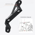 thumbnail image 3 of MTB Disc Brake Adapter Post Mount to is, CNC Aluminum Alloy Caliper Mount Rotor Front & Rear, Universal Fit with Bolts and Spacers (/180mm Disc Bike Brake Adapter)$$Sport & Recreation Other, 3 of 7