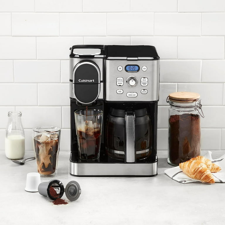 Cuisinart Coffee Center 12 Cup Coffeemaker And Single-serve Brewer