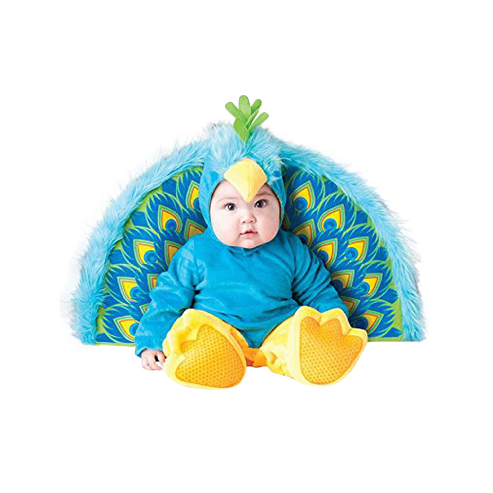 Toddler Baby Deluxe Animal Costume with Hood and Shoe Covers Set -  