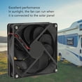 thumbnail image 4 of Solar Powered Exhaust Fan, Solar Panel Fan Energy Saving High Performance  For Yacht, 4 of 8