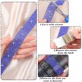 thumbnail image 4 of Royal Blue-1.06 Inch x 3 Yards-Self Adhesive Rhinestone Strips Diamond Bling Crystal Ribbon Sticker Wrap for Craft Jewel Tape Roll with 2 mm Rhinestones for DIY Car Phone Christmas Decoration (Silver, 4 of 7