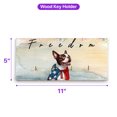 thumbnail image 5 of Freedom Boston Terrier on Independence Day 4th of July Wood Key Holder Gentleman Dog Lover Gifts Wall-mounted Key Rack Home Decor - 01005, 5 of 5
