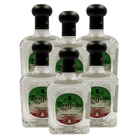 Paquete de 6 Tequila Don Julio Chile Serrano Edición Limitada 700ml