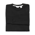 thumbnail image 3 of Calvin Klein Men's Long Sleeve Herringbone Crewneck Sweatshirt, Black,XL - US, 3 of 4