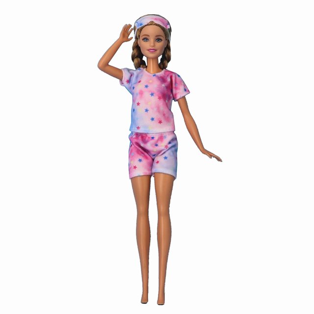 Camisón de pijama de muñeca para Barbie, ropa informal diaria, ajuste de muñeca FR Kurhn, accesorios para muñecas, Juguetes DIY para niñas, 28-30cm