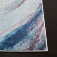 thumbnail image 3 of SAFAVIEH Phoenix Dawson Abstract Area Rug, Ivory/Blue, 4'5" x 6'5", 3 of 7