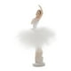 thumbnail image 2 of Estatua de niña bailarina Decoración Adorno de escritorio Colecciones Figura de niña Figura de niña enchapado, 2 of 9
