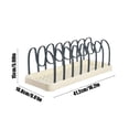 thumbnail image 3 of Kitchen Storage Rack, Kitchen Storage Rack, Household Plastic Rack Removable Storage Tray Cutlery Storage Rack Kitchen Multifunctional Pot Lid Shelf, Kitchen Storage Shelf Rack, 3 of 9