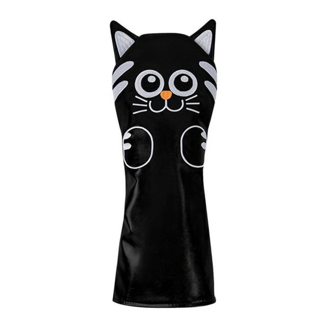 pitrice Golf Head Covers Mallet Putter Professionals Outdoor Training Equipment Driver Black