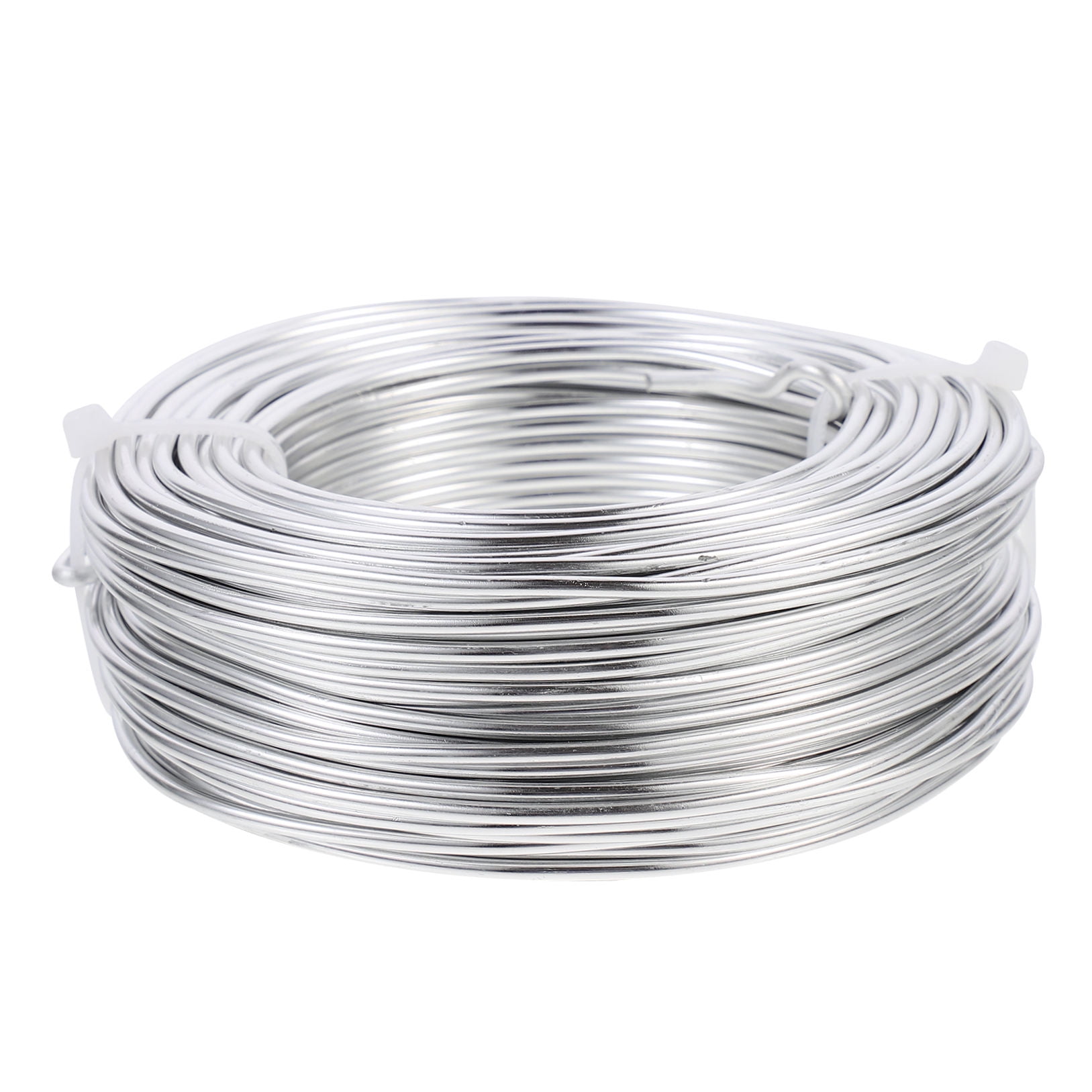 YSNOOWE Craft Projects Aluminum Wire Silver 1 Roll Round Shape