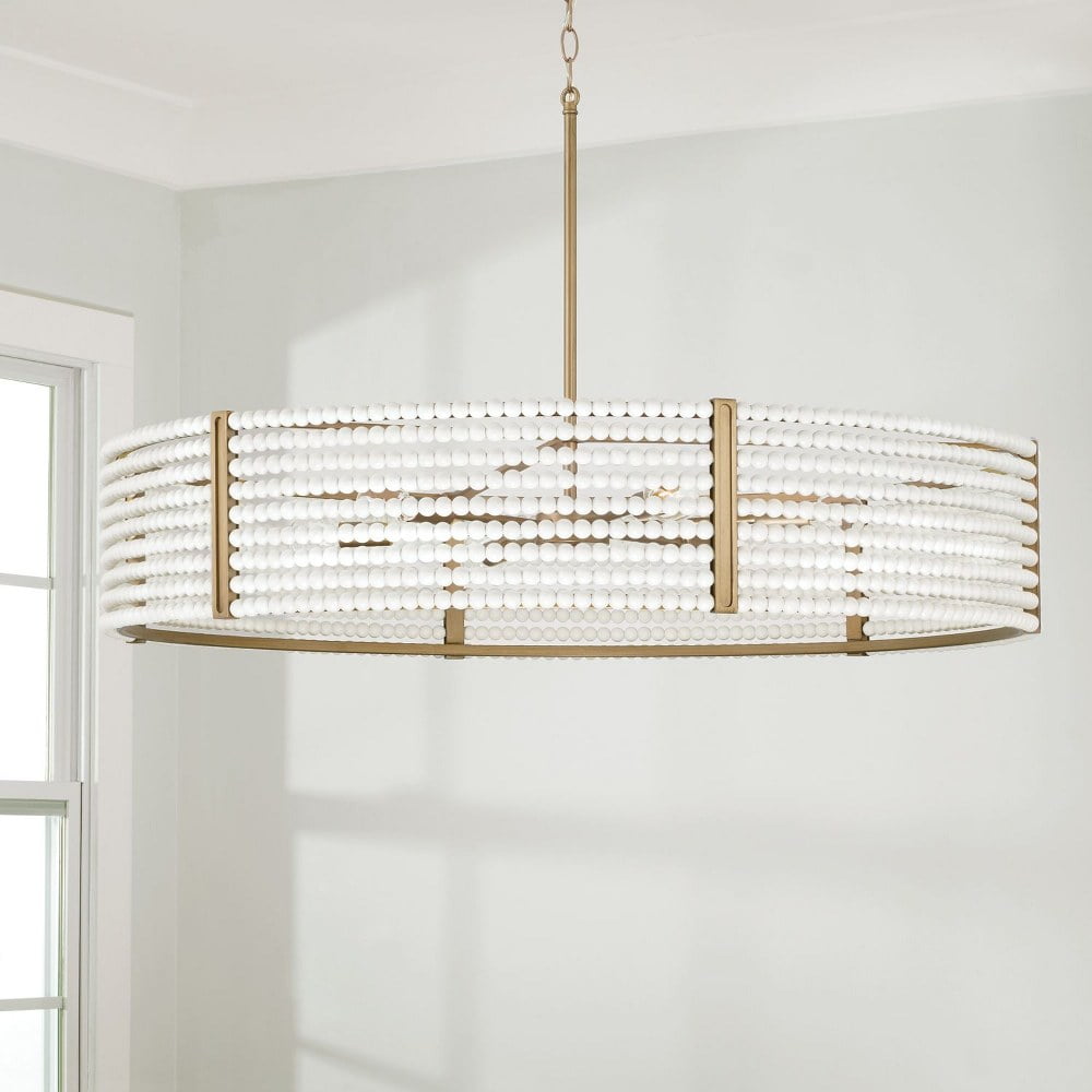 Capital Lighting - Brynn - 6 Light Chandelier In Transitional Style-7 Inches