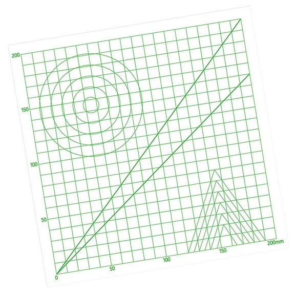 yotijay Multi-shape 3D Printing Pen Basic Template Drawing Tool Silicone Design Mat