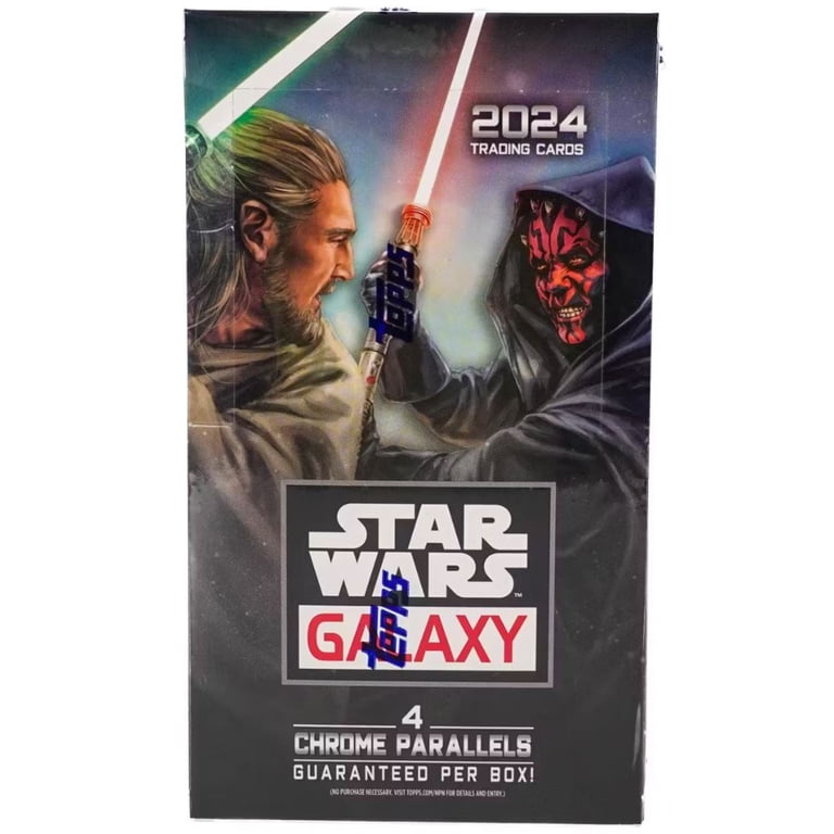 2024 Topps Star Wars Chrome Galaxy Hobby Box - LA Sports Cards