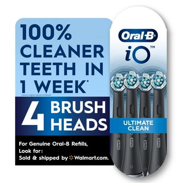 Oral-B Power Oral Care Refills Brush Set Clean Black