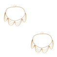 thumbnail image 2 of Guardurnaity Cadena de cintura exquisita de múltiples capas para mujer, accesorio de moda, decoración de cinturón para niña, joyería de adorno para el Oro 2piezas Guardurnaity CBP253532, 2 of 6