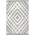 thumbnail image 2 of nuLOOM Lara Soft Shaggy Textured Diamond Fringe Area Rug, 7' 10" x 10', Beige, 2 of 2