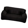 thumbnail image 1 of Funda para Sofá Protector de Muebles Gloria Elástico Suave Negro 145-185cm, 1 of 7