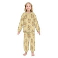 thumbnail image 2 of BZSMCE Unisex Fluffy Pajama Set Teddy Bear Pattern Parade Printed, 2 of 8
