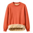 thumbnail image 5 of Goodw7 Soft Cozy Sweatshirt Women, Crewneck Fleece Pullover with Thick Warm Fabric, Winter Clothes for Cold Weather, Relaxed Fall Outfit for Travel, 5 of 5