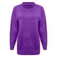 thumbnail image 4 of Only Moment Multicolor Sweaters for Women Crew Neck Long Sleeve Tops Fall Winter Clothes Crewneck Cozy Outfits Pullover S, 4 of 5