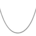 thumbnail image 2 of Auriga Fine Jewelry 14K White Gold 2.25mm Rope Chain Necklace 16inch for Women, 2 of 5
