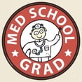 thumbnail image 3 of CafePress - Med School Grad (Male) Light T Shirt - Men's Classic Graphic T-Shirt, 3 of 4