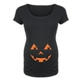 thumbnail image 2 of Bloom Maternity - Jackolantern - Maternity Scoop Neck T-Shirt, 2 of 6