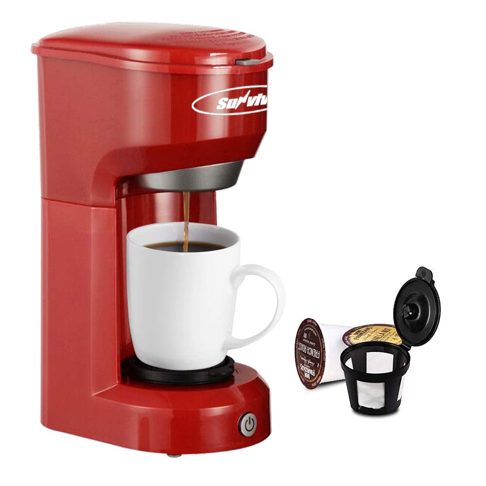 VacOne Coffee Air Brewer - Hot Coffee & Fast Cold Brew Maker - Single Serve  Coffee Maker 2-in-1 Battery Powered
