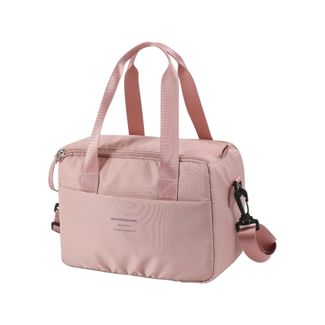 Puntoco Bolsa de Aislamiento térmico de Tela Oxford Bolsa de Aislamiento térmico portátil Multifuncional Bolsa de Hielo con Aislamiento térmico Fresco de un Hombro, Almacenamiento en el hogar