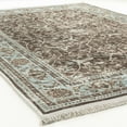 thumbnail image 5 of Alfa Rich 4x6 Area Rugs, Ultra-Thin Oriental Aqua Green Black Rug, Non-Slip Machine Washable, Easy Clean, Pet Friendly Rugs, 5 of 6