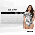 thumbnail image 5 of Kdxio Skeleton Book Lover for Women's Short-Sleeved Onesie Stylish Round Neck Pajamas Bodysuit Jumpsuit Nightwear-Medium, 5 of 7
