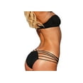 thumbnail image 2 of Strappy Bandeau Top Brazilian Back Bikini Set, 2 of 2