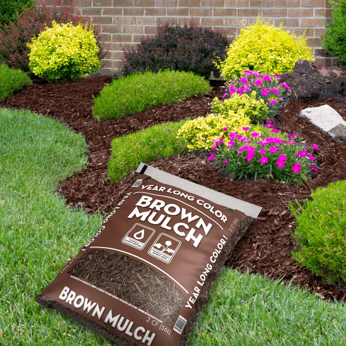 Image of Colored mulch 2 yards