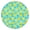Lemon Ye, variant on Spring Floral Round Elastic Tablecloth Waterproof Fitted Cover with Summer Floral Design