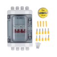 thumbnail image 2 of DC Miniature Circuit Breaker HA 4WAY, DIN Rail Mount Solar PV Circuit Breaker, Trip Curve C, UL1077, for Solar Panel Grid Connected System, with Overvoltage and  Protection, 2 of 7
