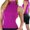 Magenta, variant on ToBeInStyle Women's Turtleneck Fullback Sleeveless Tank Top