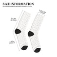 thumbnail image 3 of KLL Rabbit And Carrot Print Cool Socks Men's Women's Crew Socks Funny Crazy Novelty Stockings, 3 of 7