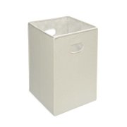 Badger Basket - Folding Hamper/Storage Bin, Ecru