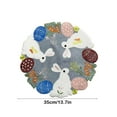 thumbnail image 3 of Easter Placemats Clearance Easter Placemats Embroidered Placemats Bunny Placemats Cute Bunny Placemats Suitable for Holiday Parties Daily Life, 3 of 6
