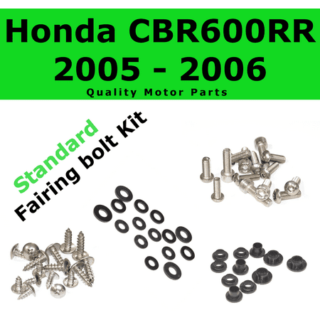 - Fairing Bolt Kit for Honda CBR600RR 2005 - 2006 body screws fasteners