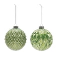 thumbnail image 2 of Melrose Glittered Harlequin Glass Ball Ornament (Set of 6), 2 of 4