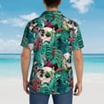 thumbnail image 5 of Hawaiian Shirts for Women, Tropical Shirts for Men Casual Short Sleeve, 5 of 8