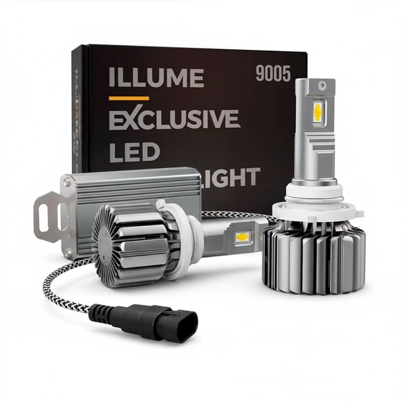 Luces Led para Auto - ILLUME - Modelo 70 W - 11,000 lúmenes - Resistencia al Agua - Haz de luz Perfecto (9005)