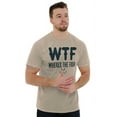 thumbnail image 3 of WTF Where's the Fish Fisherman Funny Men's Graphic T Shirt Tees Brisco Brands S, 3 of 5