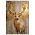 thumbnail image 1 of Cuadro Decorativo Animal 80x122cm Venado Ocre, 1 of 6