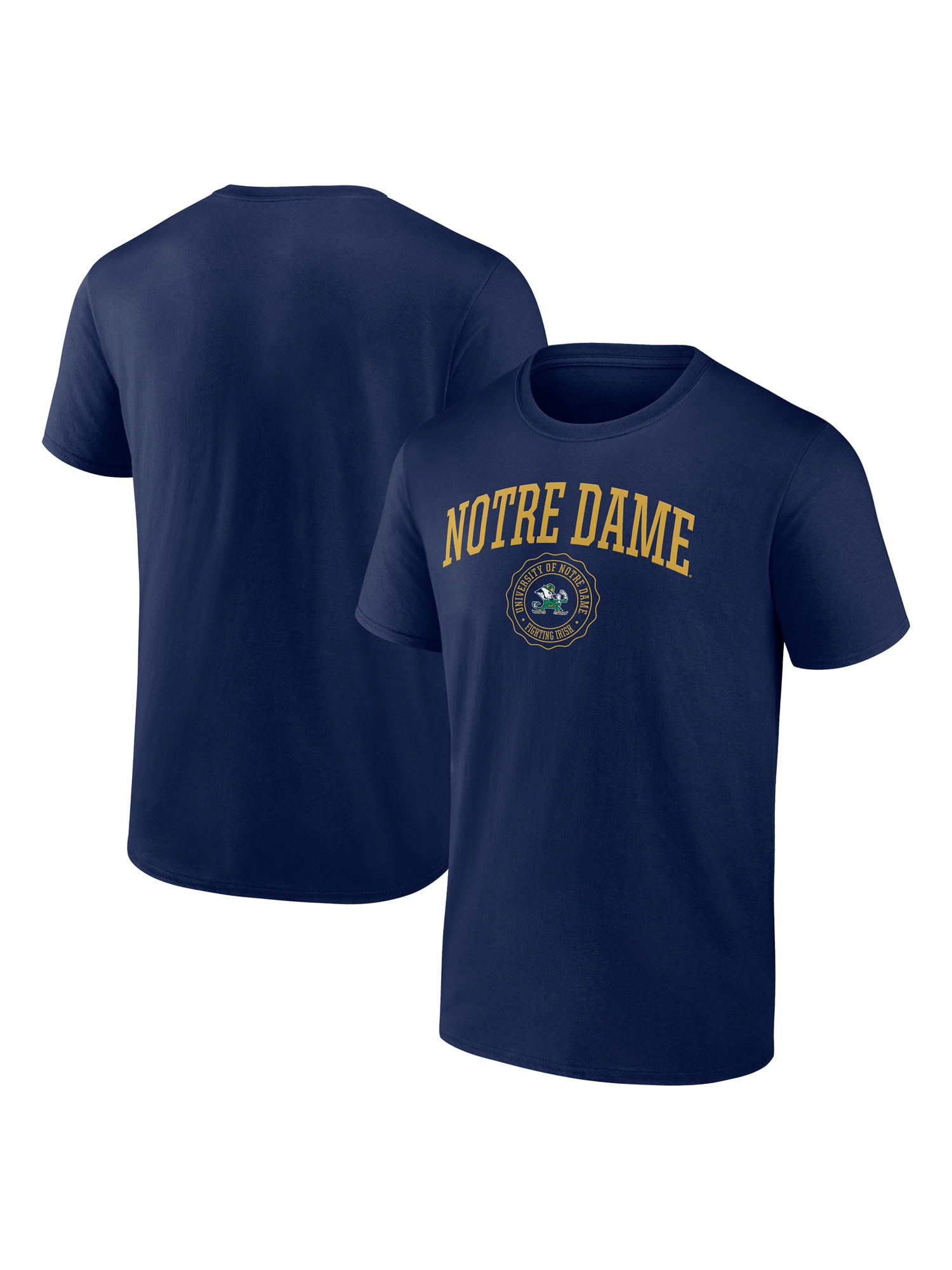 NCAA Notre Dame Fighting Irish Men's Navy Cotton Short Sleeve T Shirt