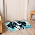 thumbnail image 6 of Spotted Dog Non-Slip Polyester Outdoor Carpet Bath Rug Door Mat - Machine Washable, 6 of 6
