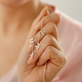 thumbnail image 5 of Customized Initial Necklace, Exquisite Clavicle Chain, Ladies Stainless Steel Number Pendant Jewelry, 5 of 5